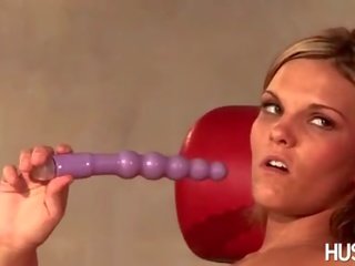 Marvelous Blonde Mackenzee Pierce Gets Her Slit Boned With A Hard Toy Unti She Cums