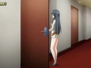 Hentai teenie in skirt sucking